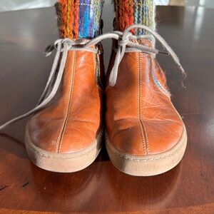 Josef Seibel Burnt Orange Ankle Booties